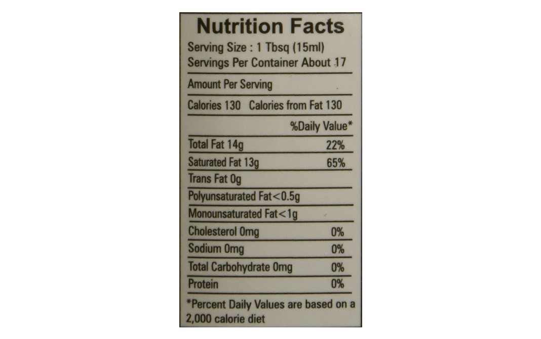 Max Care Cold Pressed Virgin Coconut Oil    Bottle  250 millilitre
